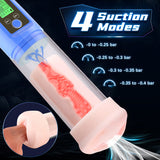 【Must-Have】3 in 1 Penis Enlargement Pump LCD Screen with Pussy Sleeve