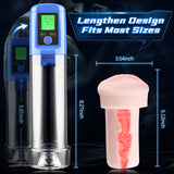 【Must-Have】3 in 1 Penis Enlargement Pump LCD Screen with Pussy Sleeve