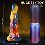 Plus Size Monster Dildo Remote Control Anal Plug 9.05in