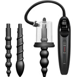 Männliches elektrisches Anal-Prostata-Massagegerät, Vakuumstimulation, Silikon-Buttplug-Pumpe 