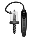 Male Electric Anal Prostate Massager Vacuum Stimulation Silicone Butt Plug Pump