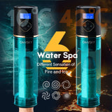 OMYSKY Spa de agua de 6 frecuencias Bomba de agrandamiento del pene Markham de succión de 6 modos 