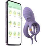 Octopus Tentacles Clitoral Stimulator 9 Vibrating Cock Ring Penis Ring Sex Toy for Men Couples
