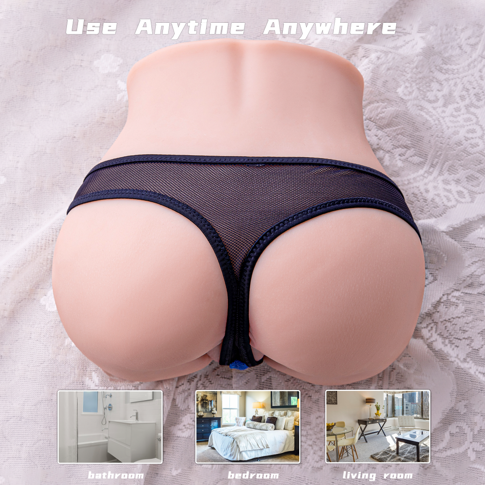 Olga Butt Automatic Sex Doll Realistic Ass 10 Frequency Vibration Dual Channel Butt