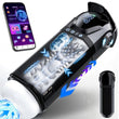 Penis Pump Sex Toy for Men with 9 Sucking & 9 Thrusting & 9 Vibrating APP Control Adult Toys Pocket Pussy