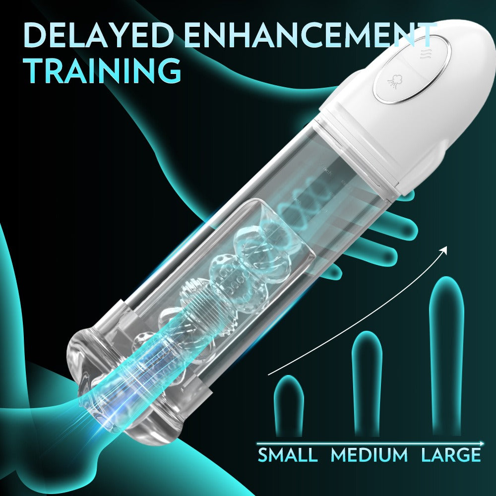 Penis Training Pump Male Sex Toy New Arrivals 3 Suctions 6 Vibrations Lifelike Feeling Long-Lasting Pleasure Penis pumps