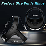 Penis Vibrator Cock Ring für Mann Verzögerung Ejakulation Sex Spielzeug für Männer Paar Ringe Penis Ring Spielzeug für Erwachsene 18 