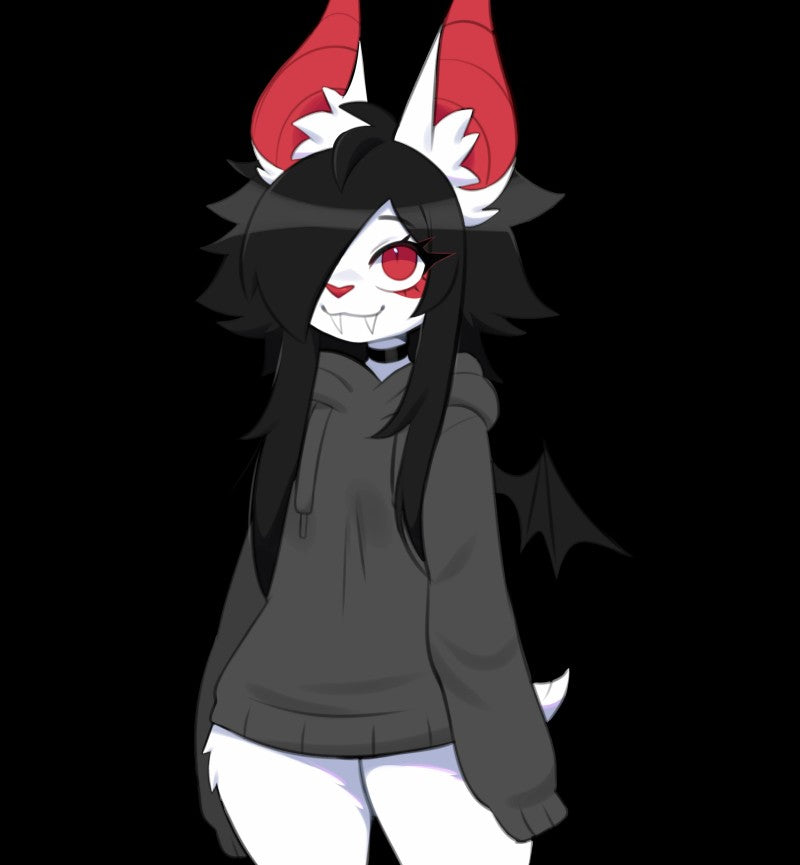 Propinkup Anime Sex Doll Goth Bat Furry Sex Doll
