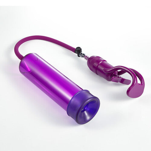Purple Penis Enlargement Pump with Trigger Purple Chamber Tight Seal