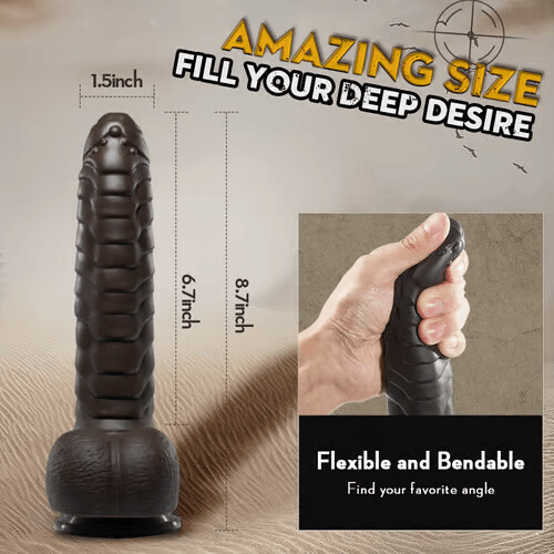 BBC Absalom Caterpillar Intelligent Heating Dildo 3 Thrusting & 5 Vibr propinkup BBC Absalom Caterpillar Intelligent Heating Dildo 3 Thrusting & 5 Vibr propinkup