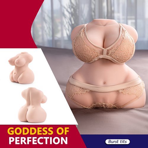 Realistic Sex Doll Miss White 3D Double Chanel Male Masturbator【US Stock Available Only】