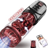 Rotating Male Masturbator with 7 Thrusting Rotating Vibrating Sucking Modes