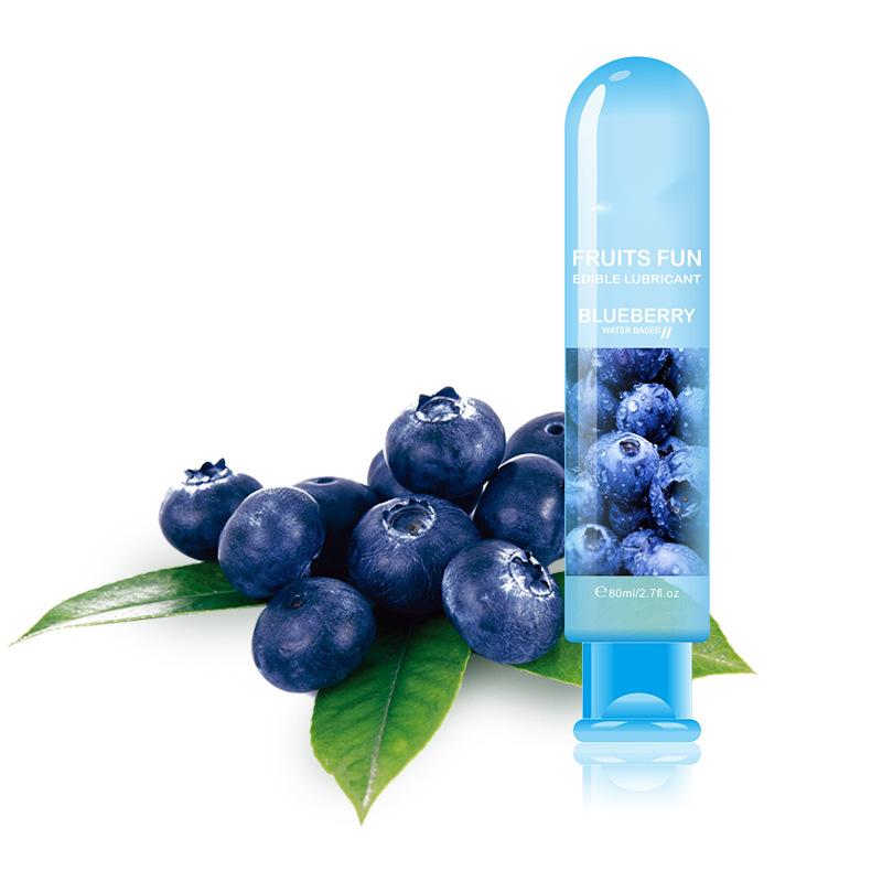 Fruit Flavored Water Based Personal Edible Gel Lubricant 80ML