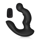 Soft And Bendable Head Anal Plug Double Motors 11 Speeds Vibration Modes Prostate Massager With Wireless Remote Control