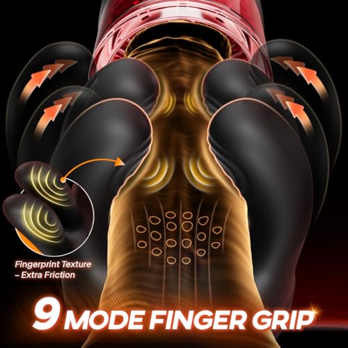 Sex Toys for Men Penis Stroker Blowjob Penis Trainer with Rotating & Clamping & Vibrating
