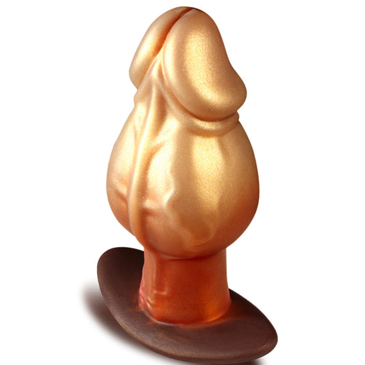 Silicone Anal Dilator Stretcher with Curved Base Anal Plug Tapered Butt Plug Prostate Dildo Sex Toy