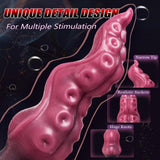 Silicone Butt Plug for Safe Penetration Adult Anal Sex Toy Monster Dildo Wearable Fantasy Toy Prostate Plug for Men Women Couple Gay