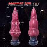 Silicone Butt Plug for Safe Penetration Adult Anal Sex Toy Monster Dildo Wearable Fantasy Toy Prostate Plug for Men Women Couple Gay