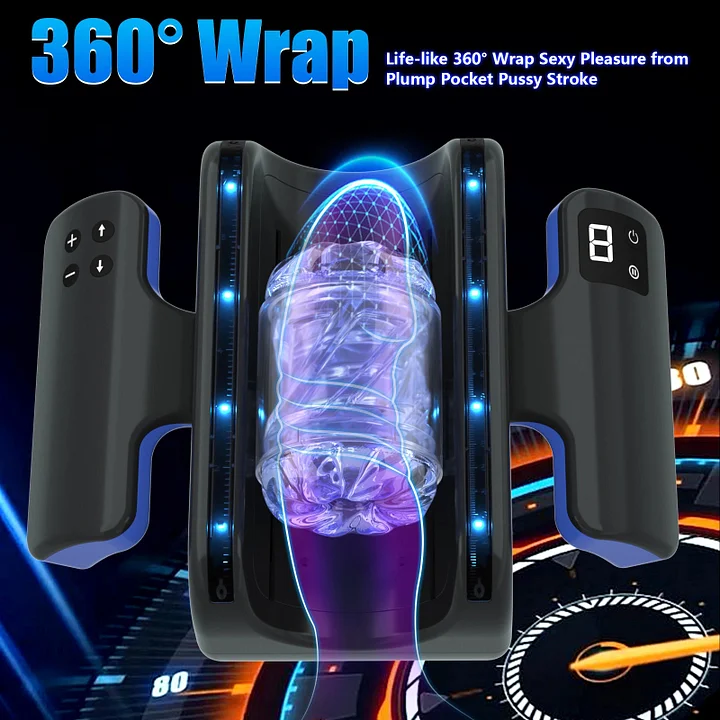 Sreen Holder Stroker Automatic Folding Handles Male Milk Machine Tight bj Machine Greg Simulator