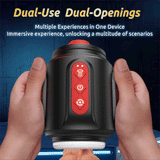 Storm Vortex 5-Frequency Water Spray 10-Frequency Vibration 5-Frequency Rotation Dual Glans Stimulation