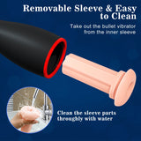 10 Vibration Masturbation Cup with 7 Sucking & 7 Squeezing Modes  Vibrating Masturbator With Voice