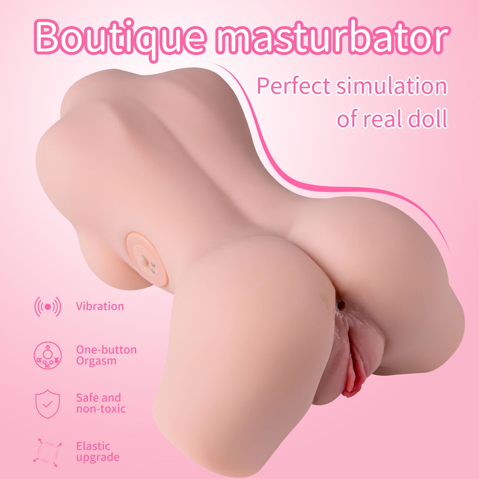 Susie Automatic Realtistic Sex Doll Lifelike Pussy 3D Double Channel