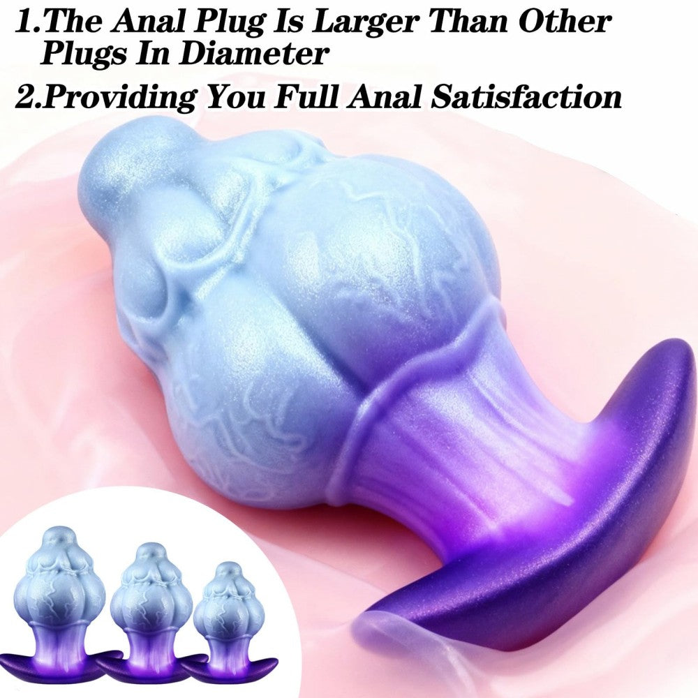 Tapered Anal Plug Wearable Butt Plug Silicone Butt Plug Prostate Massager G-spot Sex Toy