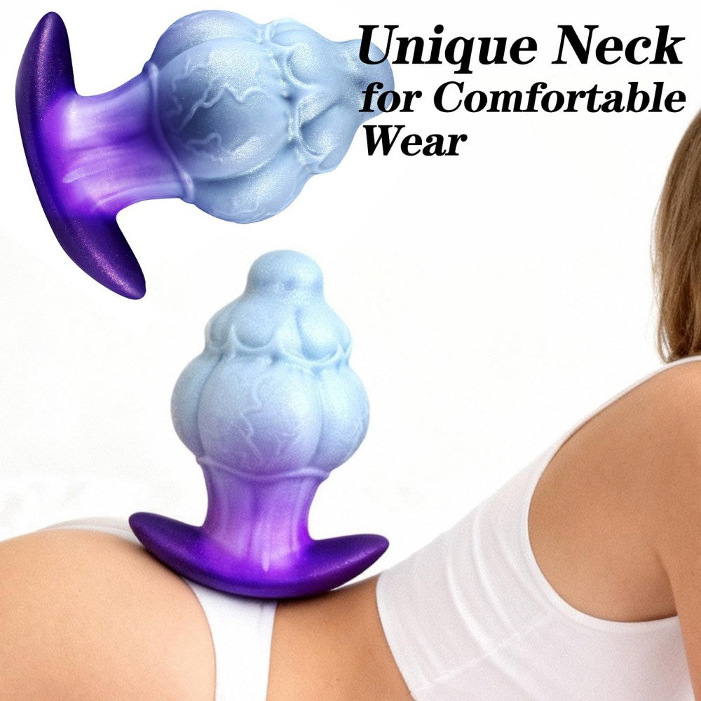 Tapered Anal Plug Wearable Butt Plug Silicone Butt Plug Prostate Massager G-spot Sex Toy