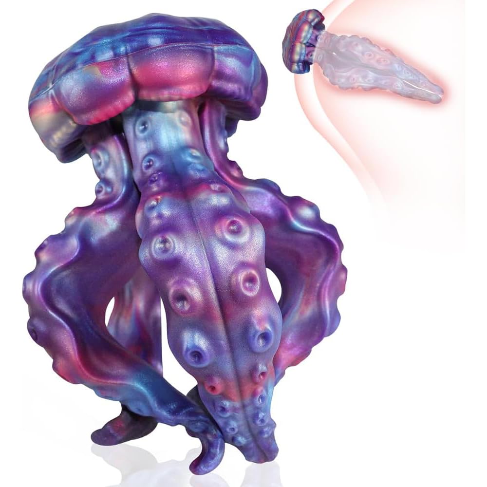 Tentacle Dildo Anal Plug Silicone Butt Plug Fantasy Octopus Monster Dildo Sex Toys