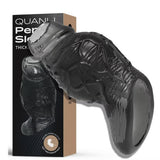 Thickened Male Penis Sleeve Penis Extender Enlargement Reusable Cock Sleeve Cock Ring for Couple Sex Toys