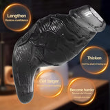 Thickened Male Penis Sleeve Penis Extender Enlargement Reusable Cock Sleeve Cock Ring for Couple Sex Toys