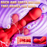 Tindra - Rhythmic Swings 4 In 1 Tongue Licking & Swings & Heating G-spot Vibrator for Women