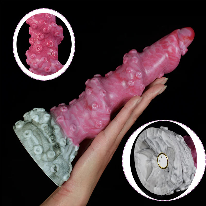 Vibrating Ancient Mythical Beast-Dragon With Wings Dildo With Remote Control