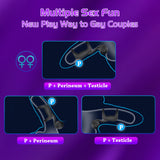 Snail Vibrating Cock Ring with Clitoral Stimulator Couple Sex Toy