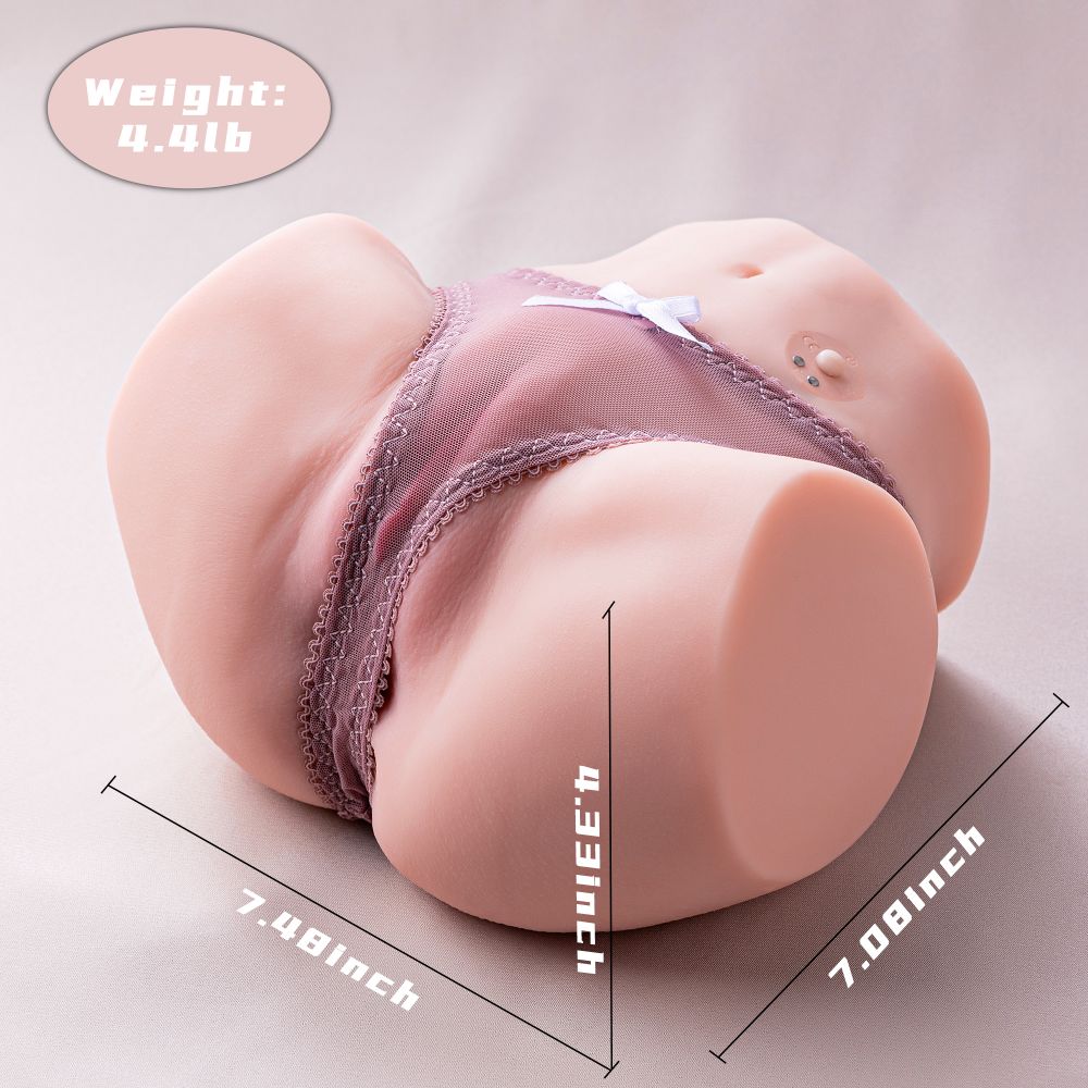 Vicki Automatic Sex Doll Realistic Ass 10-frequency Vibrating Dual-channel Butt