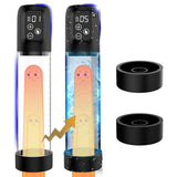 Water SPA Penis Pump LCD Screen Cock Enlargment Gear Male Trainning