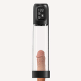 Water SPA Penis Pump LCD Screen Cock Enlargment Gear Male Trainning