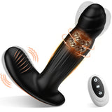 Wave Motion 7 Rotación 7 Modos de vibración Masajeador de próstata Vibrador anal 