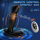 Wave Motion 7 Rotation 7 Vibration Modes Prostate Massager Anal Vibrator