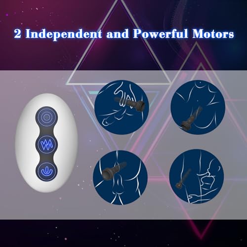 Wriggling Rotating Vibrating Prostate Massager Anal Butt Plug Sex Toy for Men Women Couples