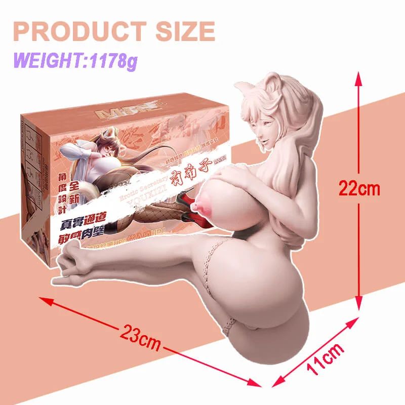 Anime Figure Yukiko Sex Doll Big Tits Packet Pussy for Male Masturbation