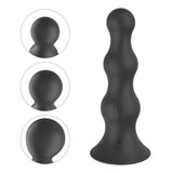 Inflatable Butt Plug 3 Anal Beads 10 Vibration Remote Control Prostate Massager