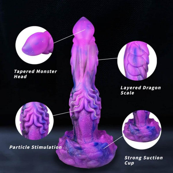 Monster Dildo Dragon 9" Heating Thrusting Vibrating G-Spot Suction Cup | Propinkup propinkup Monster Dildo Dragon 9" Heating Thrusting Vibrating G-Spot Suction Cup | Propinkup propinkup