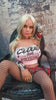 55.1IN 57.3LB Sex Doll Black Eyes With Long Blonde Curly【US Stock Available ONLY】
