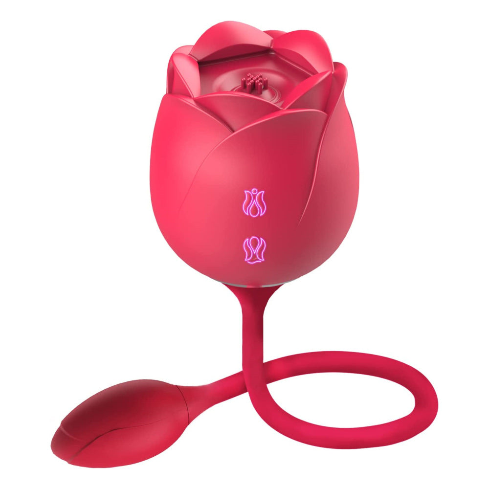 Rose Vibrator G+C Rose Sex Toy Oral Stimulate Massager for Women