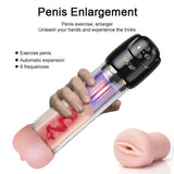 2 IN 1 Realistic Pussy Hannibal Masturbator Penis Pump