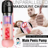 2 IN 1 Realistic Pussy Hannibal Masturbator Penis Pump