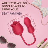 3 in 1 Clitoral Stimulator Rose Toy
