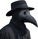 Gothic Steampunk Beak Bird Raven Jackdaw Mask Medieval Halloween Costume Props