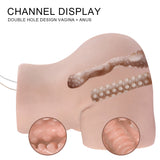 Propinkup Realistische Sexpuppe Kimberley 3D-Tunnel Automatisches Saugen Vibration lebensechte Haut Hintern
